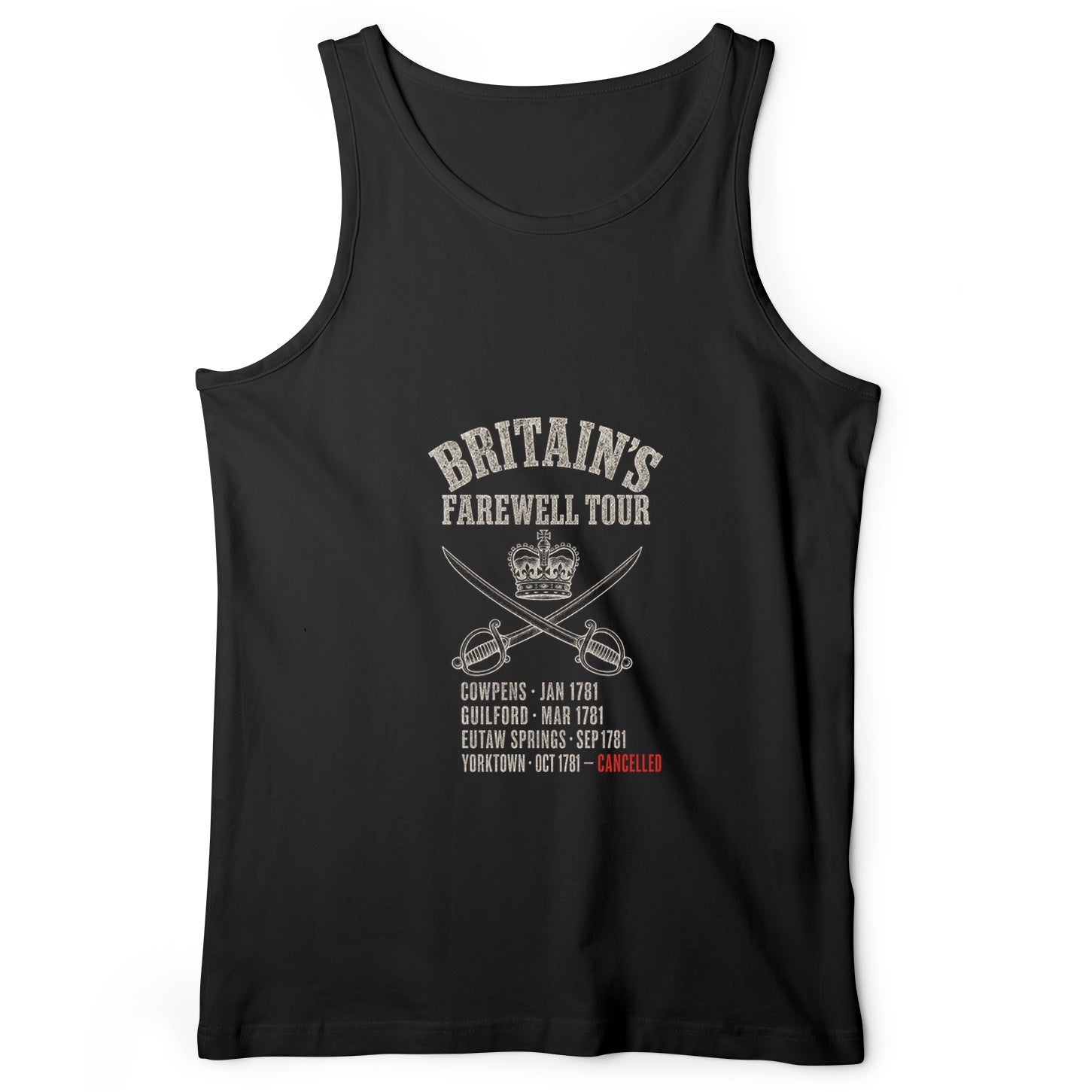 Britain's Farewell Tour Tank Top