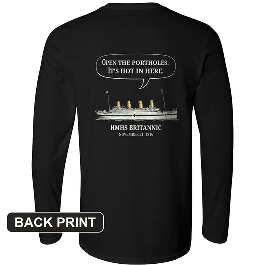 Britannic Back Print Long Sleeve T-Shirt