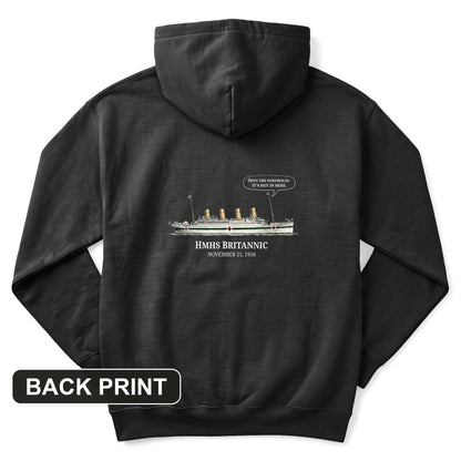 Britannic Back Print Hoodie