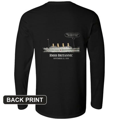 Britannic Back Print Long Sleeve T-Shirt