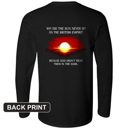 British Empire Back Print Long Sleeve T-Shirt