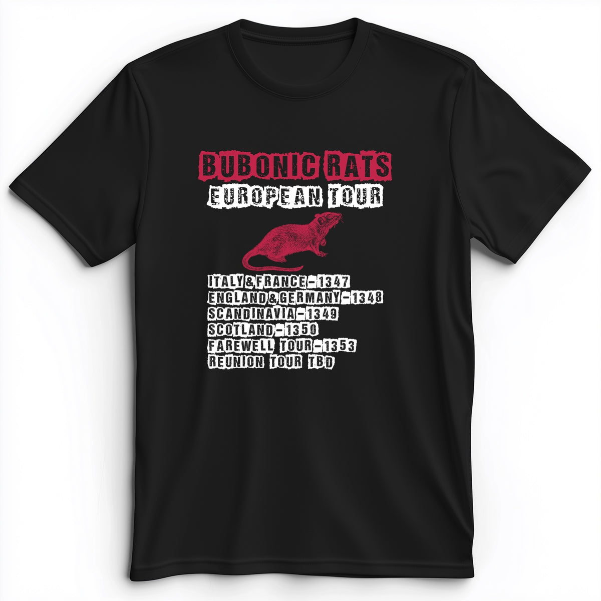 Bubonic Rats European Tour Premium Tee