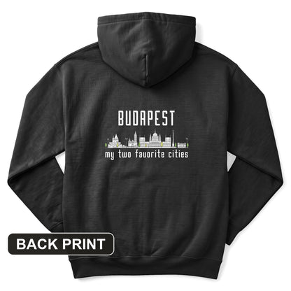 Budapest 2 Back Print Hoodie