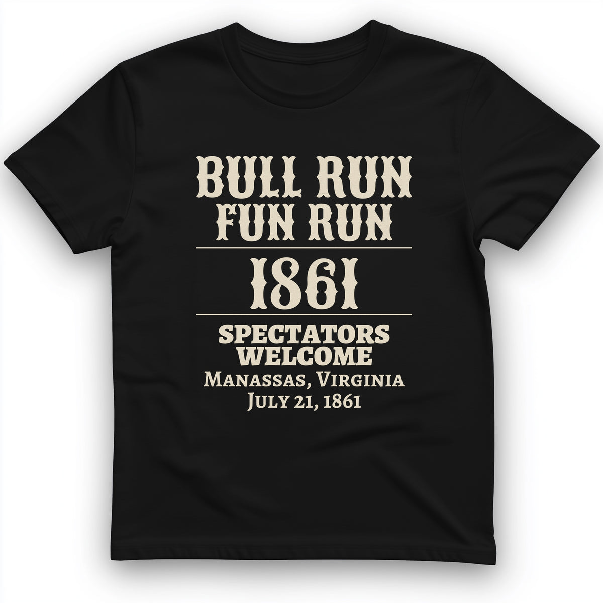 Bull Run Fun Run 1861 T-Shirt