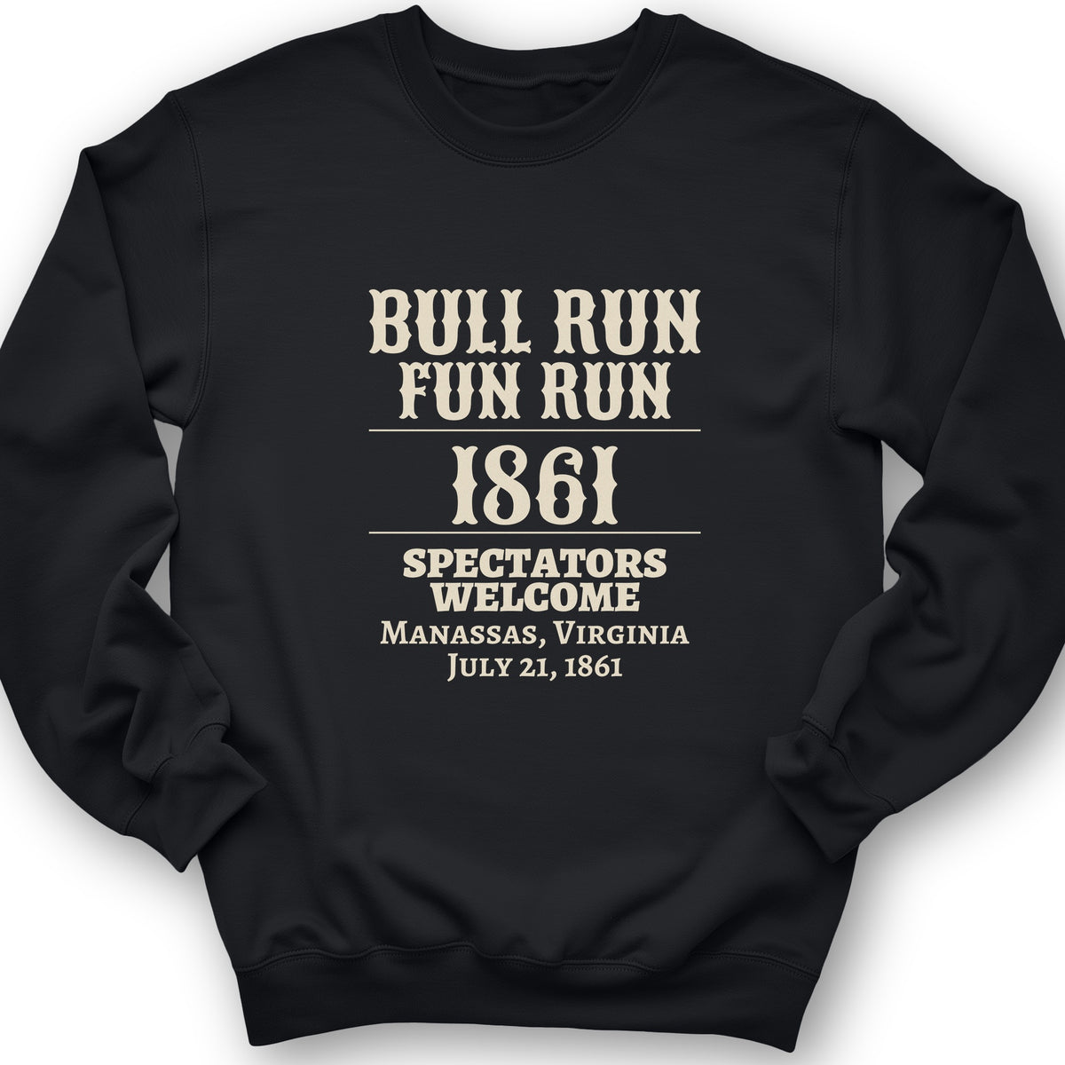 Bull Run Fun Run 1861 Crewneck