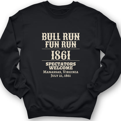 Bull Run Fun Run 1861 Crewneck