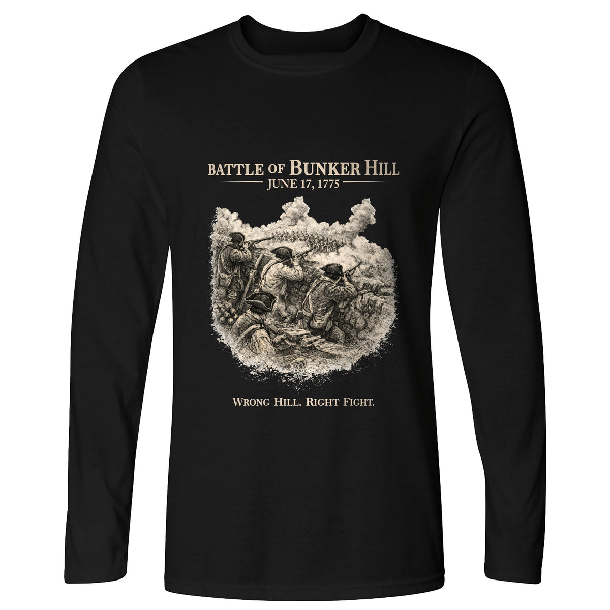 Bunker Hill Long Sleeve T-Shirt