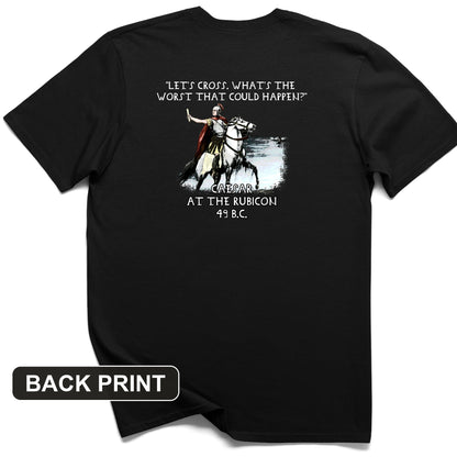 Caesar Cross Rubicon Back Print T-Shirt
