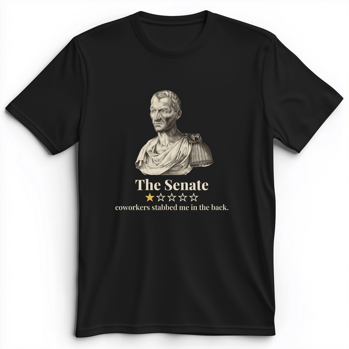 Caesar Senate Review Premium Tee