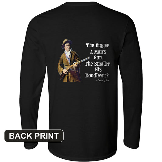 Calamity Jane Back Print Long Sleeve T-Shirt