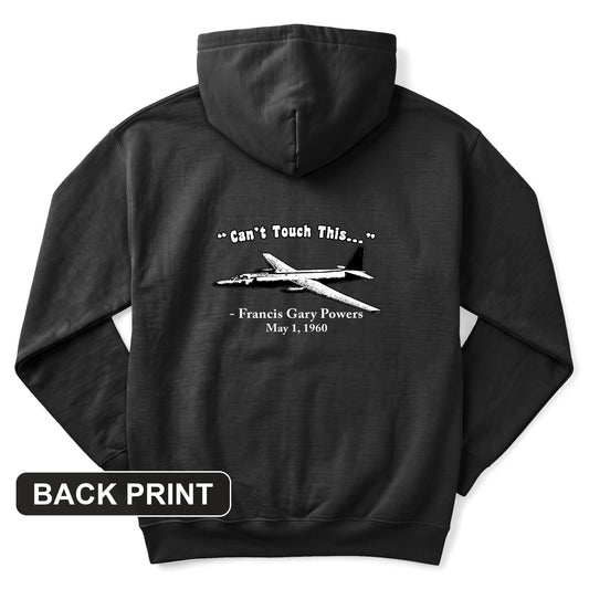 Can't Touch This Back Print Hoodie
