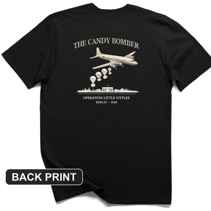 Candy Bomber Back Print T-Shirt