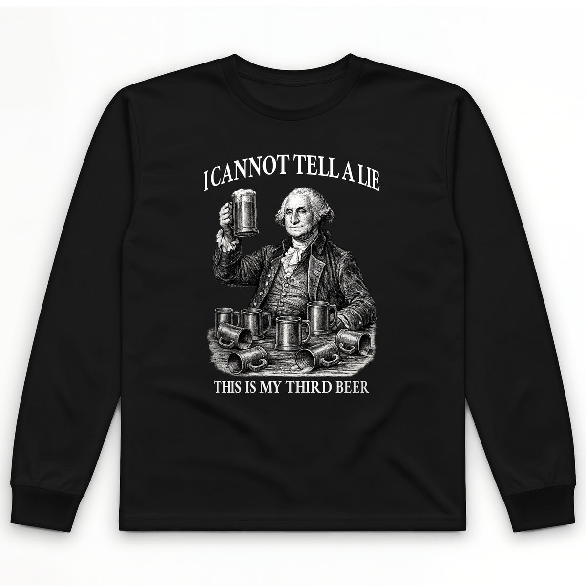 Cannot Tell a Lie Long Sleeve T-Shirt