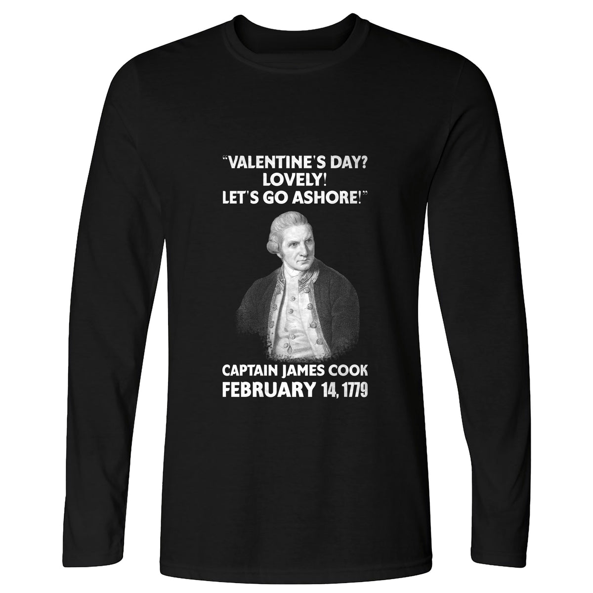 Captain Cook Long Sleeve T-Shirt