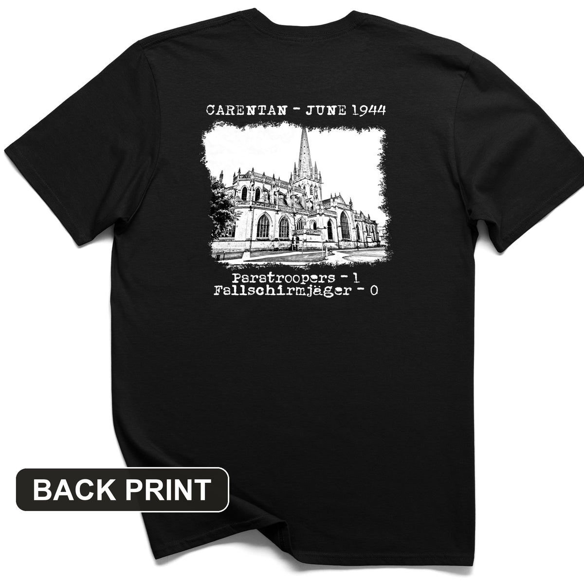 Carentan Back Print T-Shirt
