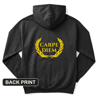 Carpe Diem Back Print Hoodie