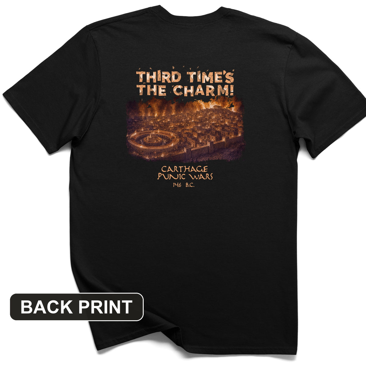 Carthage Back Print T-Shirt