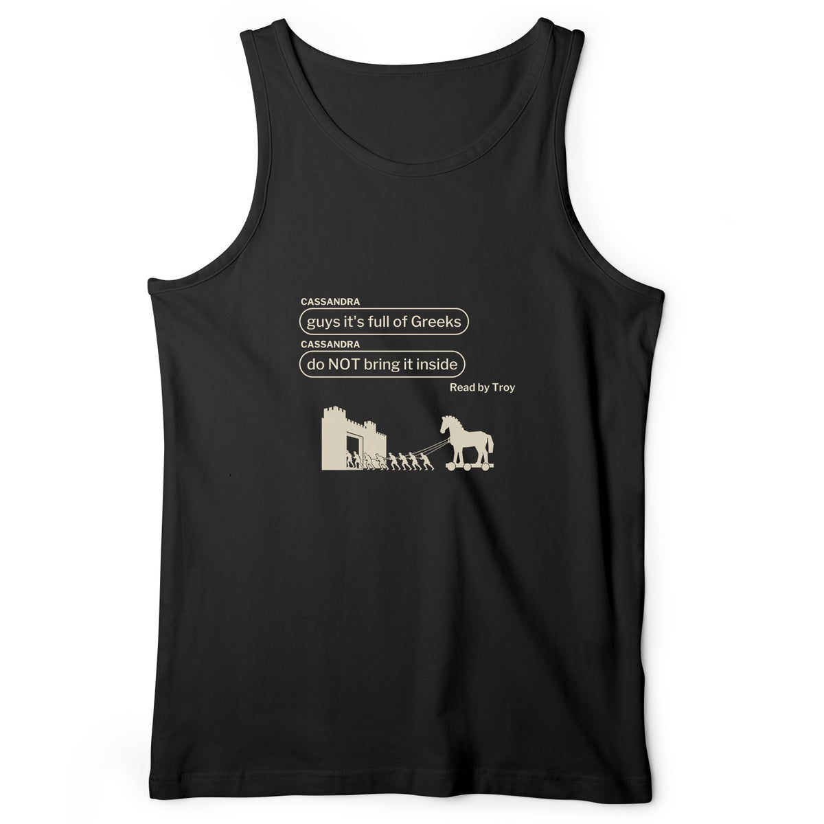 Cassandra Left On Read Tank Top