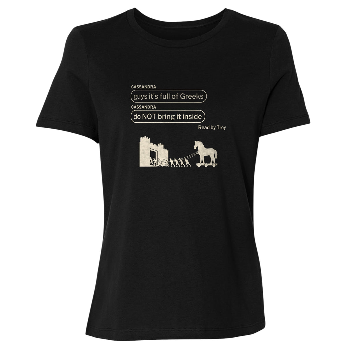 Cassandra Left On Read Women's T-Shirt