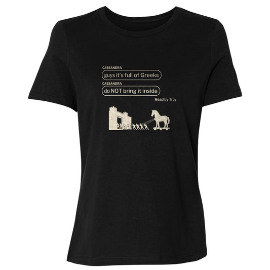 Cassandra Left On Read Women's T-Shirt