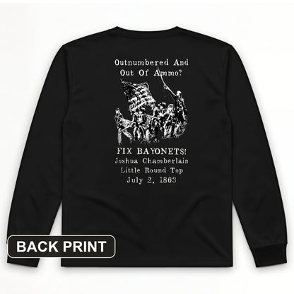 Chamberlain Back Print Long Sleeve T-Shirt