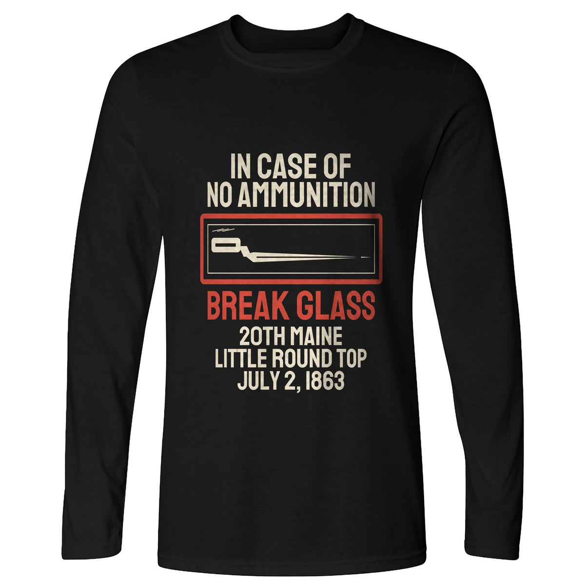 Chamberlain Break Glass Little Round Top Long Sleeve T-Shirt