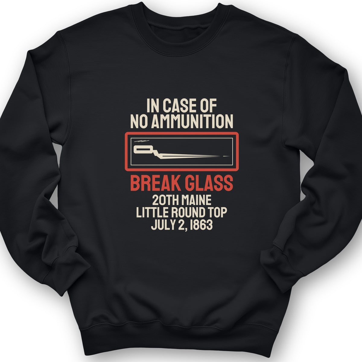 Chamberlain Break Glass Little Round Top Crewneck
