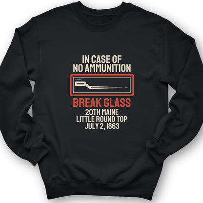 Chamberlain Break Glass Little Round Top Crewneck