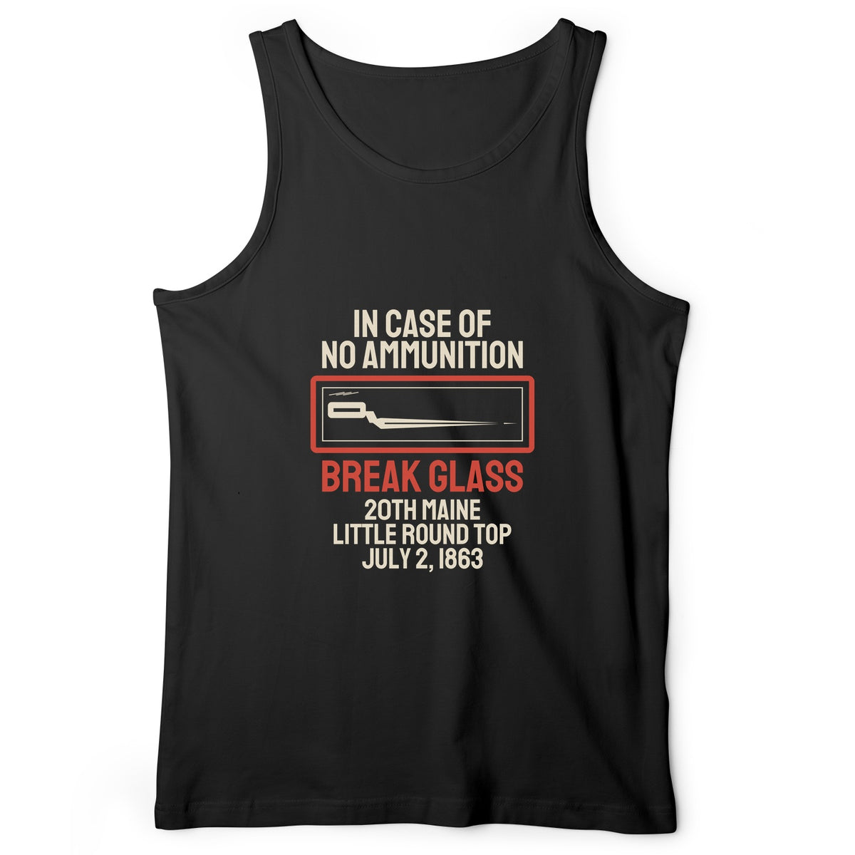 Chamberlain Break Glass Little Round Top Tank Top