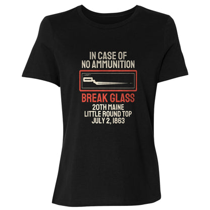 Chamberlain Break Glass Little Round Top Women's T-Shirt