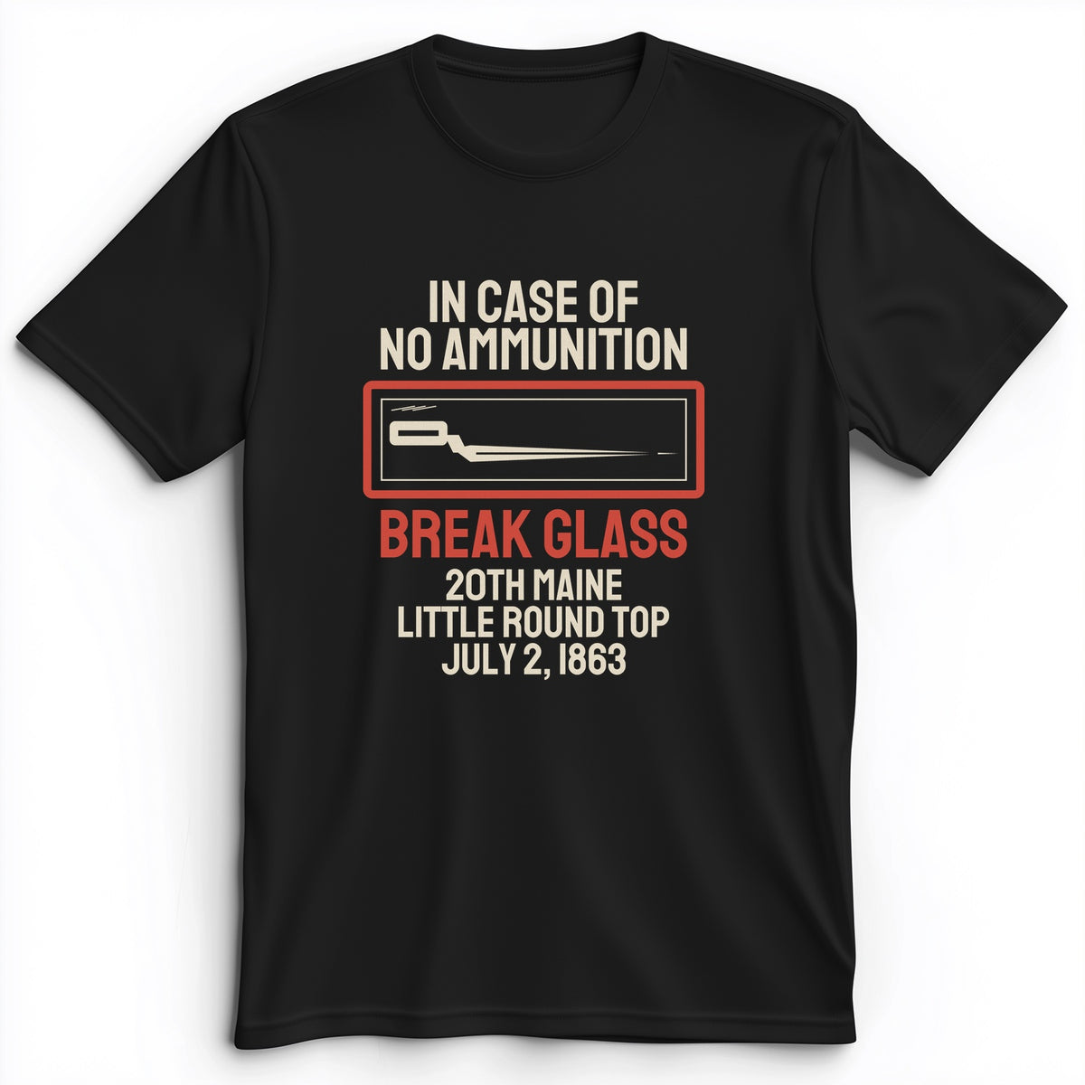 Chamberlain Break Glass Little Round Top Premium Tee