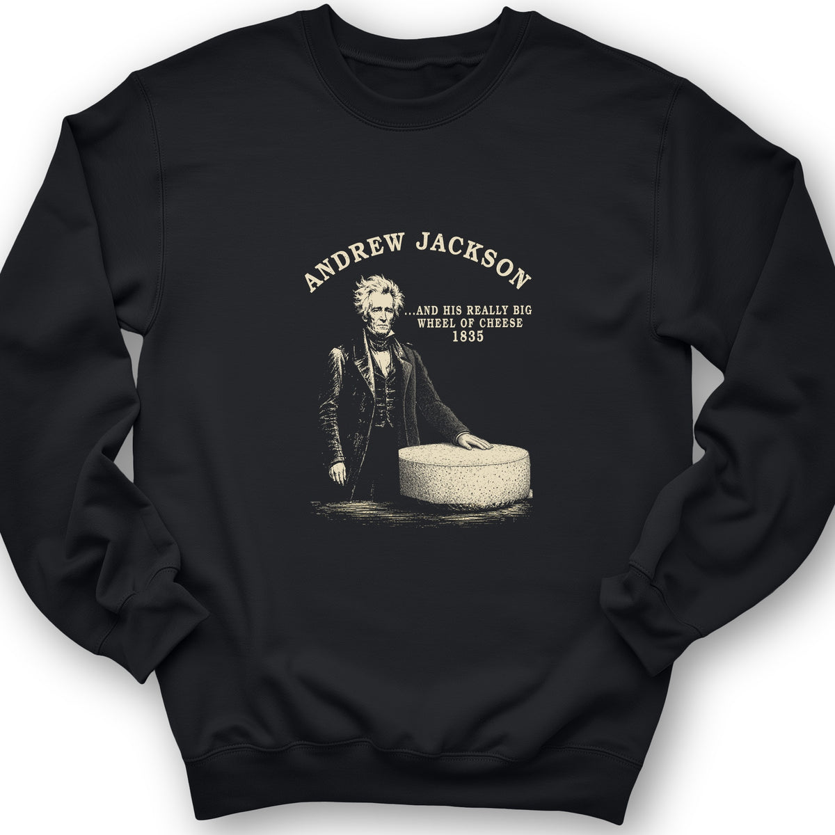 Cheese Wheel Crewneck