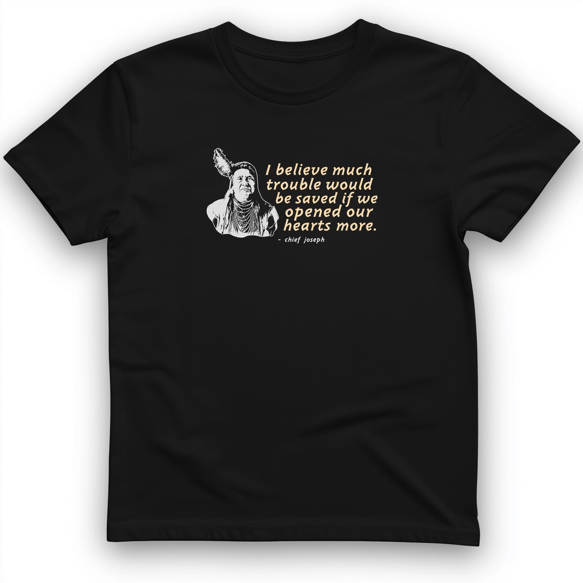 Chief Joseph Open Hearts T-Shirt