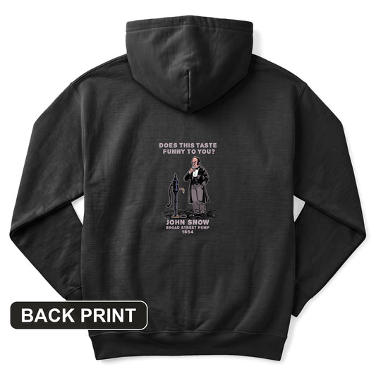 Cholera Fountain Back Print Hoodie