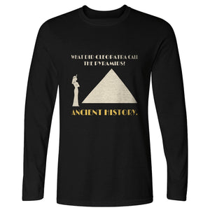 Cleopatra Ancient History Long Sleeve T-Shirt
