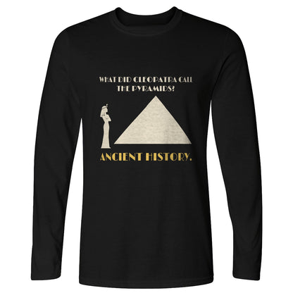 Cleopatra Ancient History Long Sleeve T-Shirt
