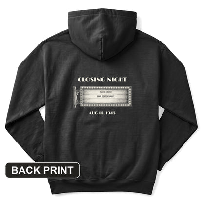 Closing Night 1945 Back Print Hoodie