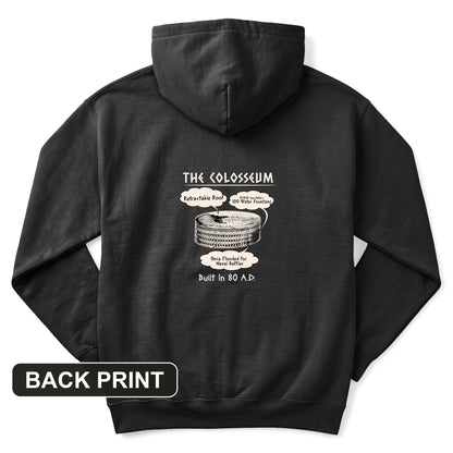 Colosseum Back Print Hoodie