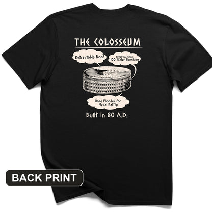Colosseum Back Print T-Shirt