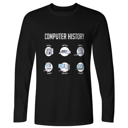 Computer History Long Sleeve T-Shirt