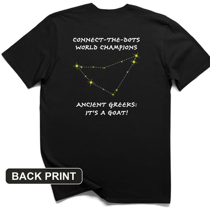 Connect The Dots Back Print T-Shirt