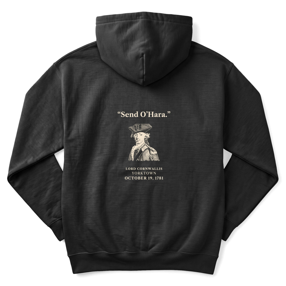 Cornwallis Send O'Hara Back Print Hoodie