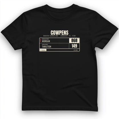 Cowpens Scoreboard T-Shirt