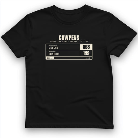 Cowpens Scoreboard T-Shirt