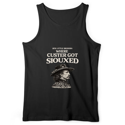Custer Got Siouxed Tank Top