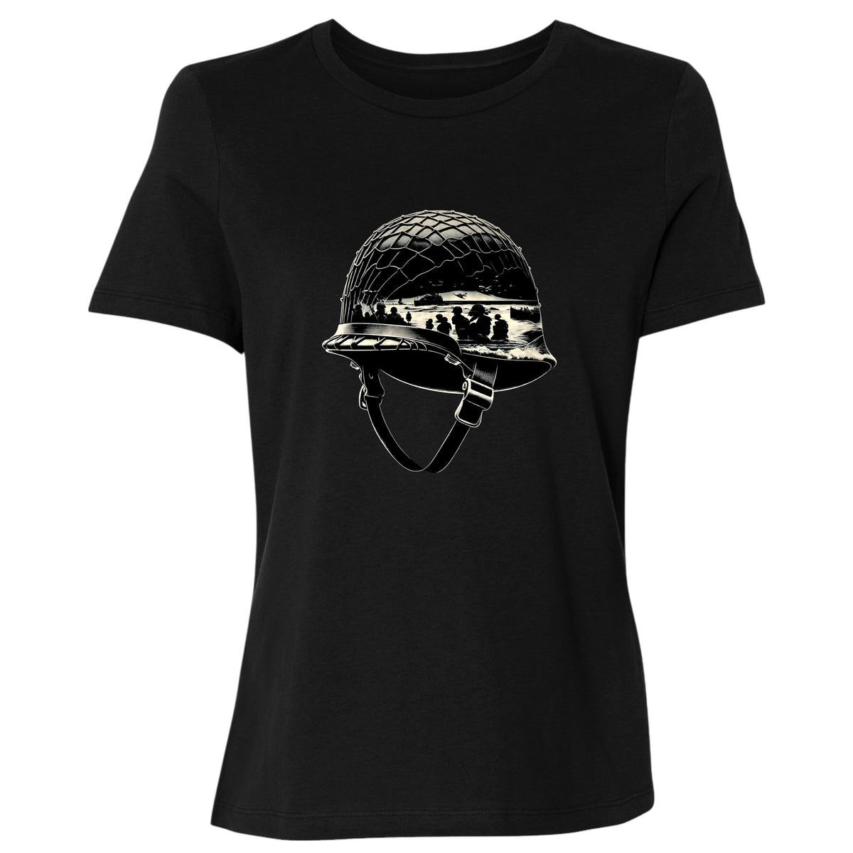 D-Day Helmet Women's T-Shirt