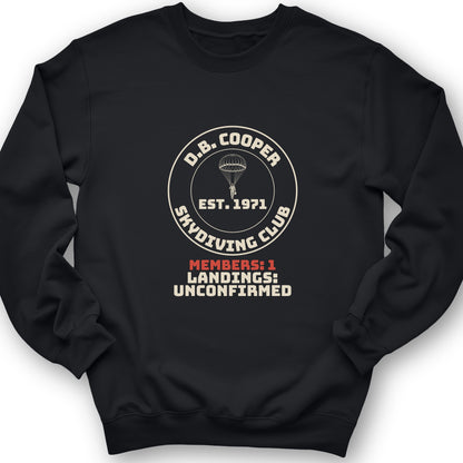 DB Cooper Skydiving Club Crewneck