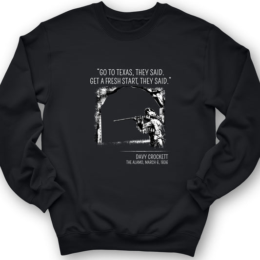 Davy Crockett Crewneck