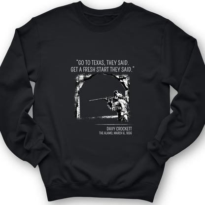 Davy Crockett Crewneck