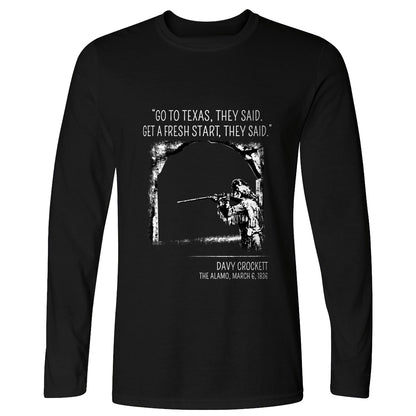 Davy Crockett Long Sleeve T-Shirt